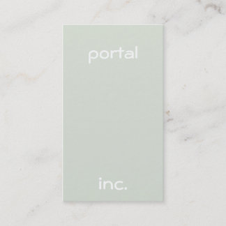 ミニマリストおよびモダン 名刺