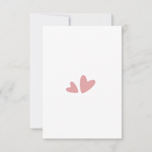 ミニマリストかわいいアライグマ赤ちゃんシャワー サンキューカード