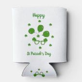 ミニマリストかわいいハッピーセントパトリックの日 缶クーラー (裏面)