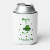 ミニマリストかわいいハッピーセントパトリックの日 缶クーラー (缶裏面)