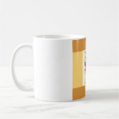 ミニマリストかわいい私はジンジャーキャットコーヒーマグ大好き コーヒーマグカップ (左)