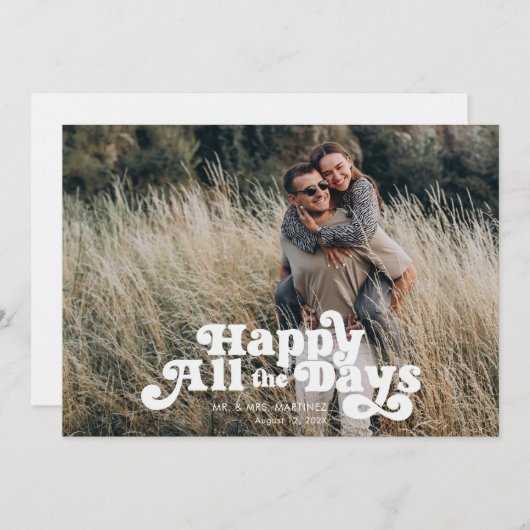 ミニマリストで幸せな毎日を シーズンカード (正面/裏面)