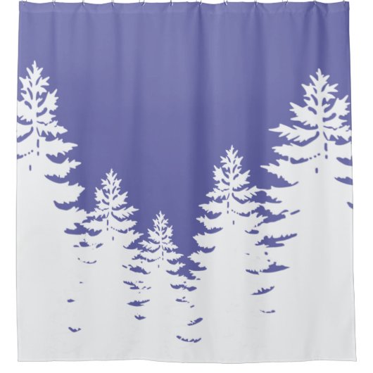 ミニマリストとてもペリの松の影法師         シャワーカーテン (正面)