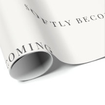 ミニマリストなラッピングペーパー Softly Becoming