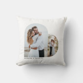 ミニマリストな幸せなクリスマス クッション (正面)