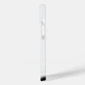 ミニマリストな赤い唇のShhデザインのiPhoneケース Case-Mate iPhoneケース (裏面 / 左)