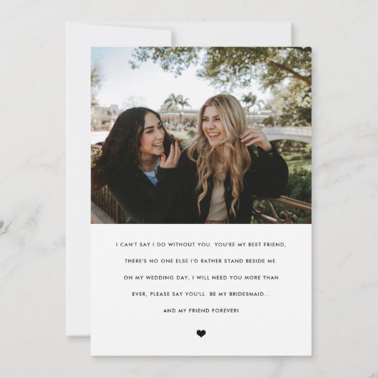 ミニマリストになれるかな? 招待状 (裏面)