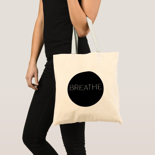 ミニマリストによっては予算のトートが呼吸します トートバッグ (正面(商品))