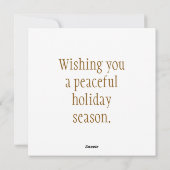 ミニマリストのためのスノーピン シーズンカード (裏面)