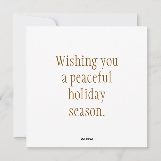 ミニマリストのためのスノーピン シーズンカード (裏面)