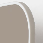 ミニマリストのオーストラリア先住民ウミガメモダン ピックルボールラケット (左詳細)