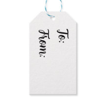 ミニマリストのギフトまでのラベル