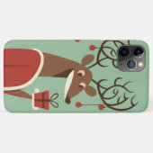 ミニマリストのクリスマストインデナーギフト現在の休日 Case-Mate iPhoneケース (裏面(横))