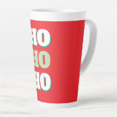 ミニマリストのクリスマスパーティー カフェラテマグ (右アングル)