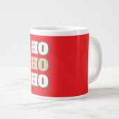 ミニマリストのクリスマスパーティー ジャンボコーヒーマグカップ (正面右)