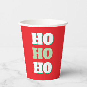 ミニマリストのクリスマスパーティー 紙コップ