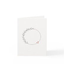 ミニマリストのクリスマスリース