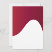 ミニマリストのクリスマスワインテイスティング招待状 招待状 (裏面)