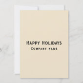 ミニマリストのグランジカクテル企業のパーティー 招待状 (裏面)