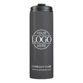 ミニマリストのグレープロモーション会社のビジネスロゴ タンブラー