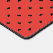 ミニマリストのスイカの種子パターン デスクマット (コーナー)