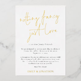 ミニマリストのスクリプトファンシーのエロペ実在メント 箔招待状