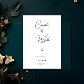 ミニマリストのスクリプト宗教的クロスリングや輪QRコード 招待状