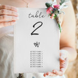 ミニマリストのスクリプト書の手タイポグラフィ結婚の テーブルナンバー<br><div class="desc">美しいシンプルタイポグラフィミニマル書スの手のスクリプトのデザイン結婚。個人ユニーククラシック書道のスタイルを使用結婚するデザイン。白とモダン灰色の色調を持つ手書文字のデザイン。エレガントな結婚式のテーブル番号のデザインでモダンも要素が伝統的含まれる。一致する結婚式招待状や他の文房具も用意。各テーカスタマイズブルの番号と購入は、必要なテーブル番号の数に応じて個別に行う</div>