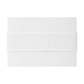 ミニマリストのスクリプト書の手タイポグラフィ結婚の 招待状ベリーバンド (裏面例)