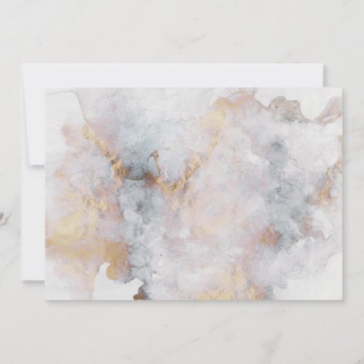 ミニマリストのスクリプパーソナライズされたト・カップル ノートカード (裏面)