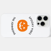 ミニマリストのスプーキーなハロウィン オーナメント Case-Mate iPhoneケース (裏面 (横))