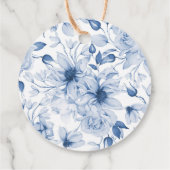 ミニマリストのタグ夫妻 - 白い背景 フェイバータグ (裏面)