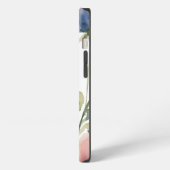 ミニマリストのデリケートな花 iPhoneケース (左側面)