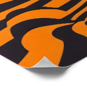 ミニマリストのトラストライプー ポスター (角)