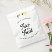 ミニマリストのトリックまたはモダン処理 フェイバーバッグ (封をした状態)