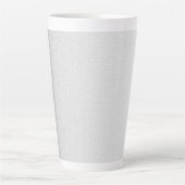 ミニマリストのバックトゥスクールスタイル カフェラテマグ (正面)