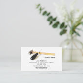 ミニマリストのビルダーの名刺 名刺 (スタンド正面)