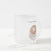 ミニマリストのフロストマグ - Mug Life Chose Me フロストグラスマグカップ (正面右)