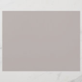 ミニマリストのブラウン夕べボホ結婚のシューズゲーム (裏面)