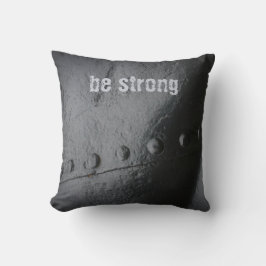 ミニマリストのブラックメタル クッション