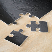 ミニマリストのブラックメタル ジグソーパズル (側面)