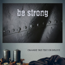 ミニマリストのブラックメタル ポスター