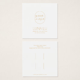 ミニマリストのヘアクリップのアクセサリー表示カード