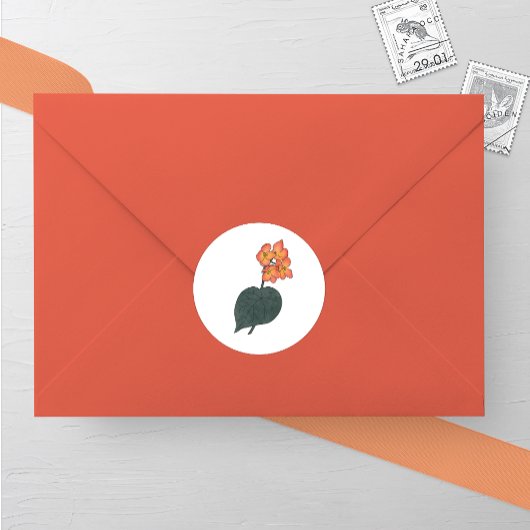 ミニマリストのベゴニア結婚フラワーズ ラウンドシール