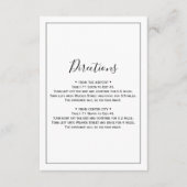 ミニマリストのベビーカード エンクロージャーカード (正面)