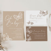 ミニマリストのベビーカード ノートカード