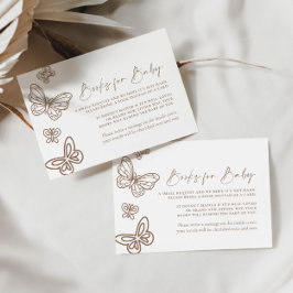 ミニマリストのベビーカード ノートカード