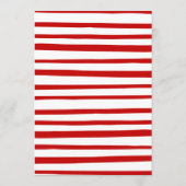 ミニマリストのホリーすてきクリスマス挨拶 シーズンカード (裏面)