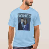 ミニマリストのボーン Tシャツ (正面)