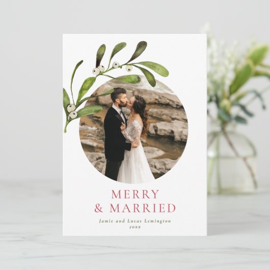 ミニマリストのミストレメリートーと結婚した写真 シーズンカード (スタンド正面)